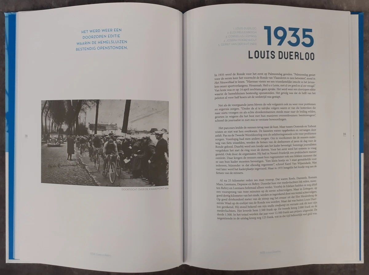 Boek: 100 jaar Ronde van Vlaanderen - foto 5