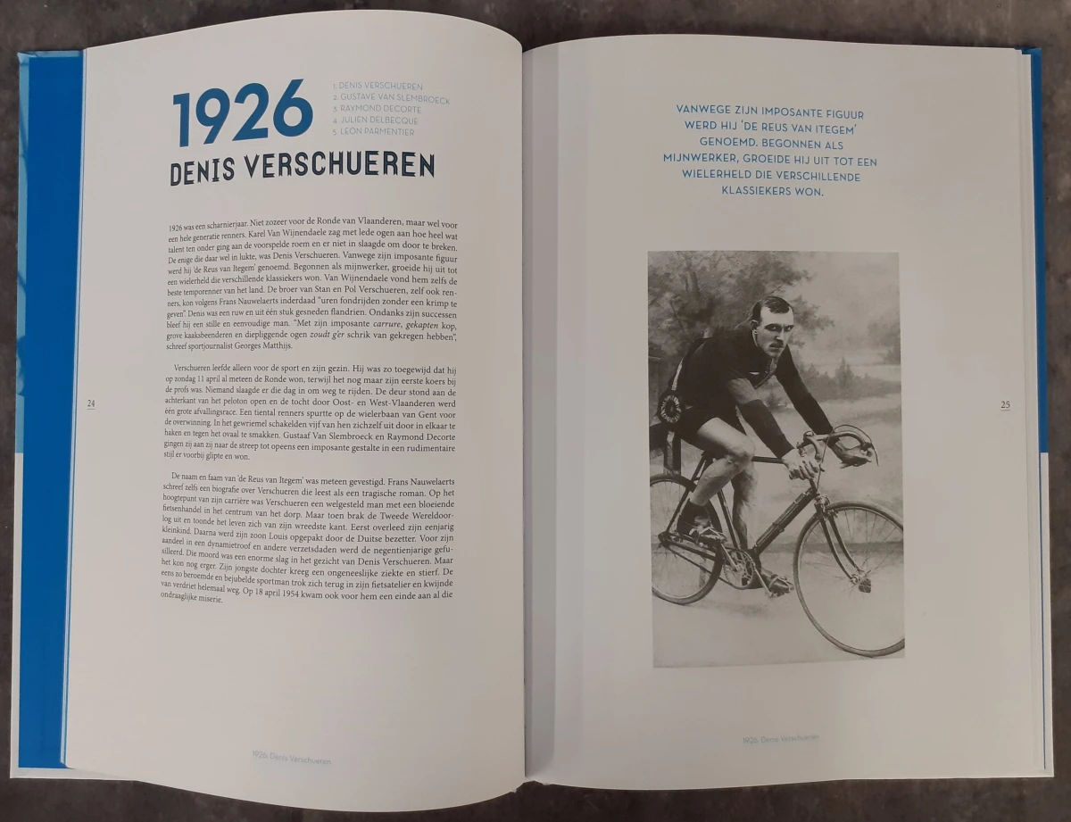Boek: 100 jaar Ronde van Vlaanderen - foto 4
