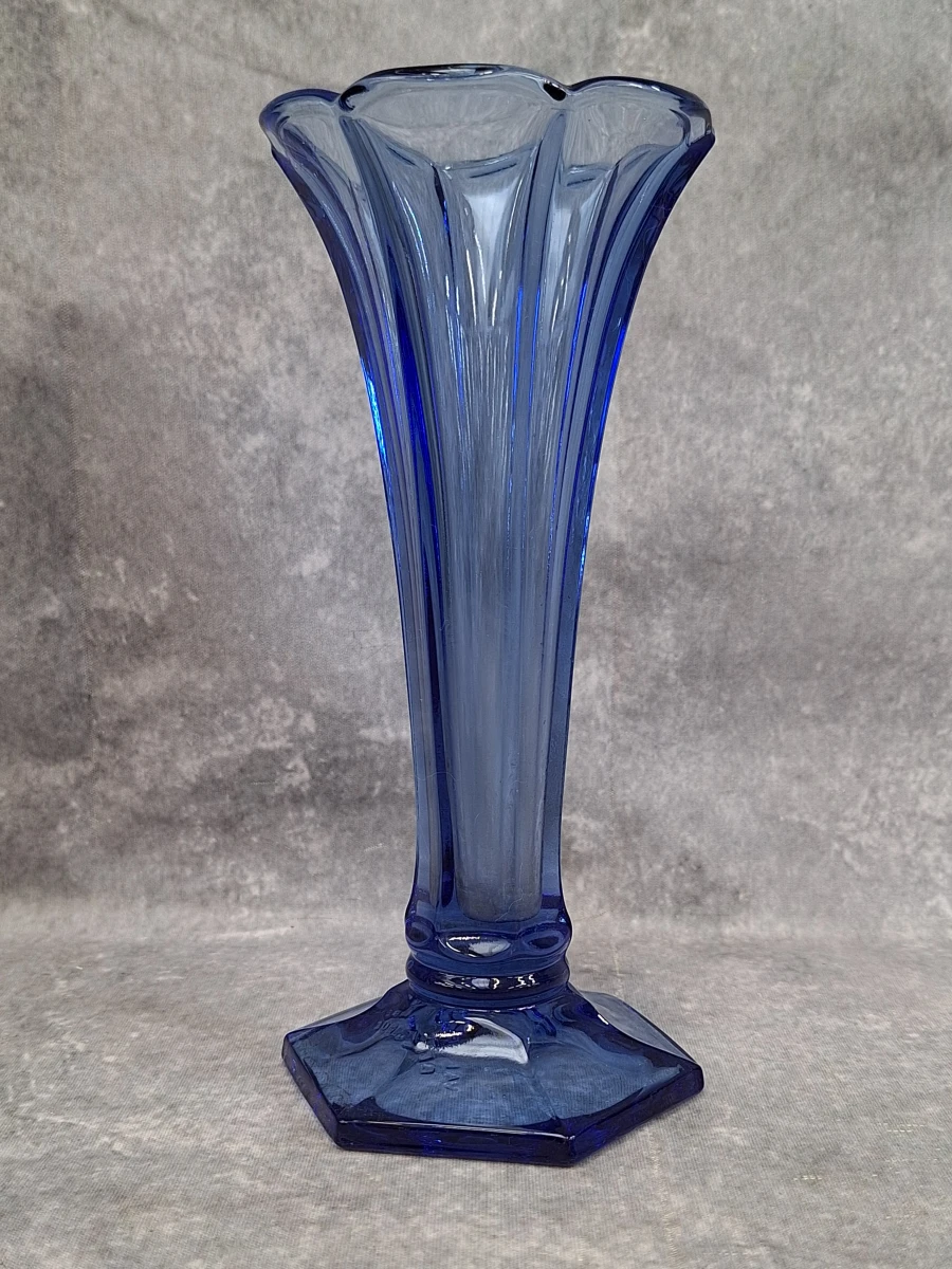Set van twee Art Deco vazen "Americain" uit Luxval collectie van Val Saint Lambert - Jaren 1930 - foto 3