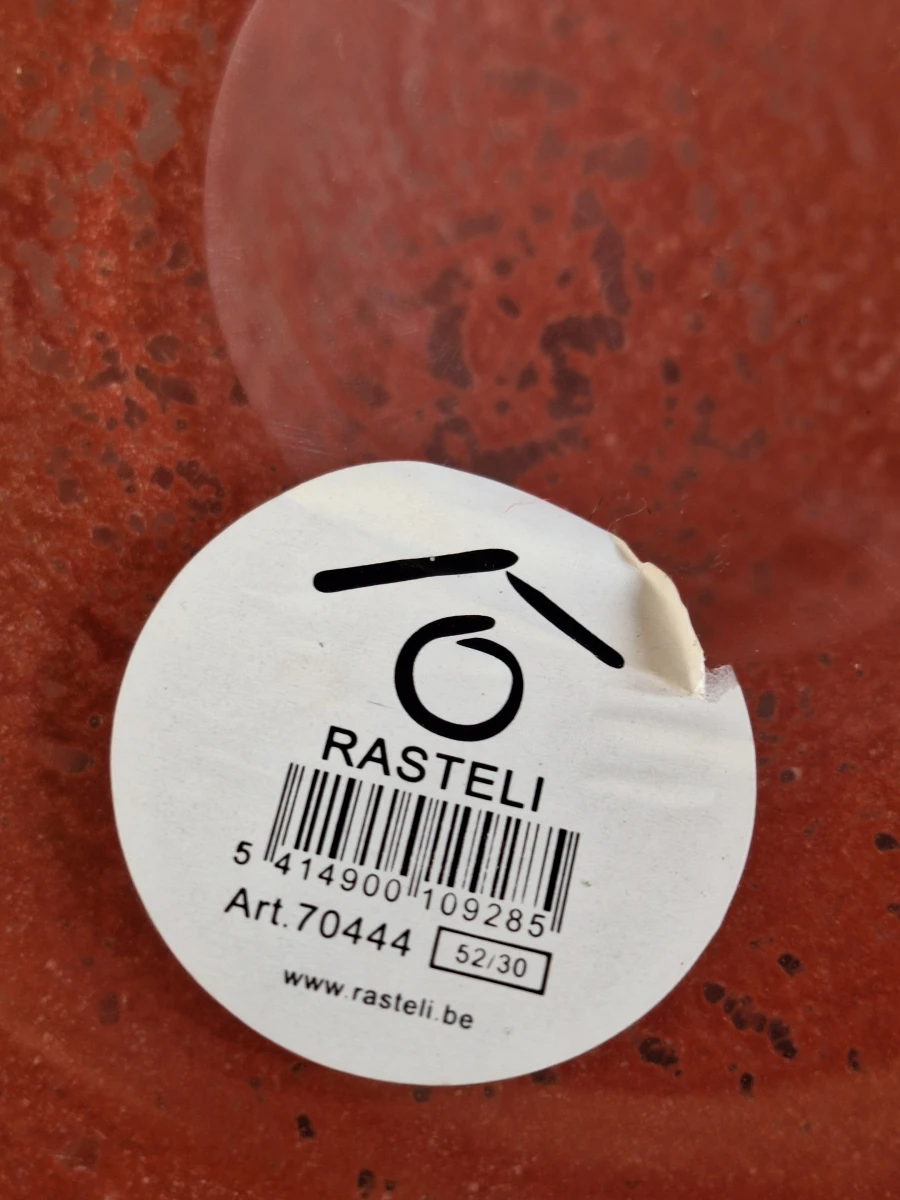Mondgeblazen vaas van Rasteli in warme terracottakleur - foto 6