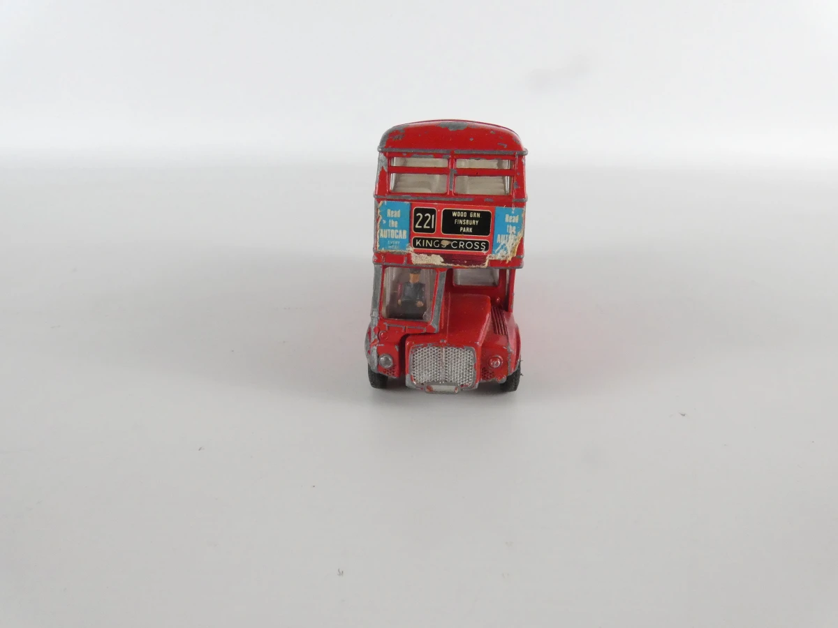 Set vintage Dinky Toys modelauto's en verkeersborden - foto 2