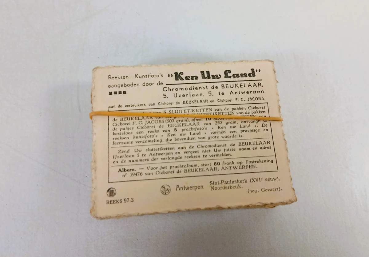 Vintage fotoalbum 'Ken Uw Land' met losse foto's - foto 7
