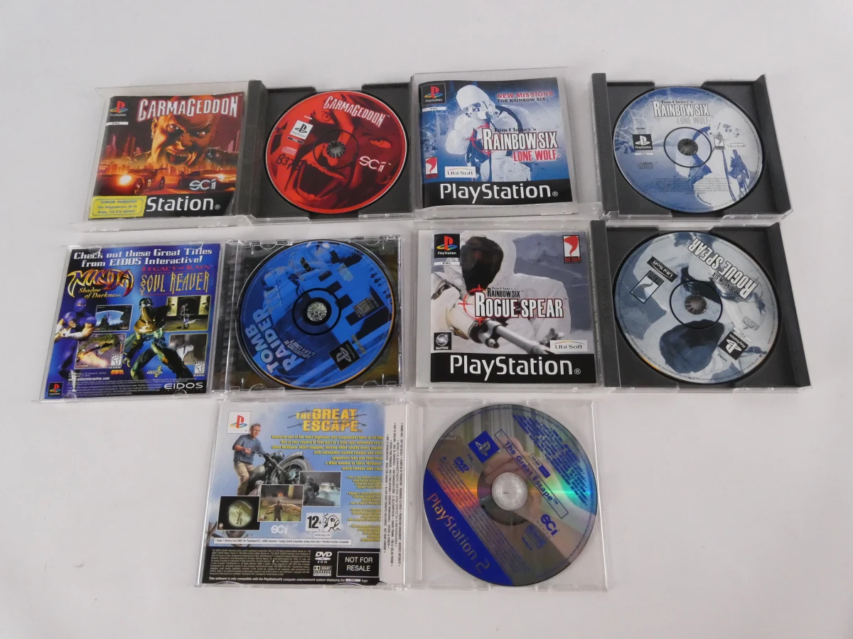 Set van 16 PlayStation 1 en 2 games met hoesjes - foto 9