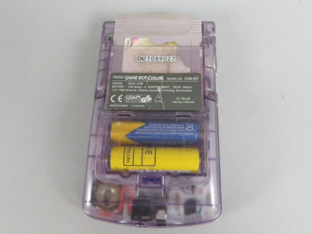 Nintendo Game Boy Color handheld console transparant paars - foto 2