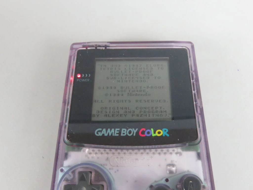 Nintendo Game Boy Color handheld console transparant paars - foto 3