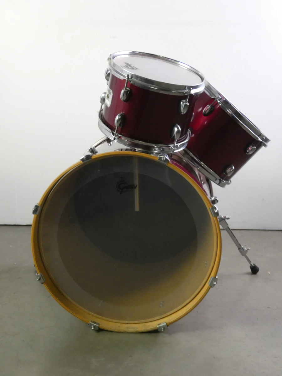Gretsch drumstel met Sabian bekkens en accessoires - foto 13