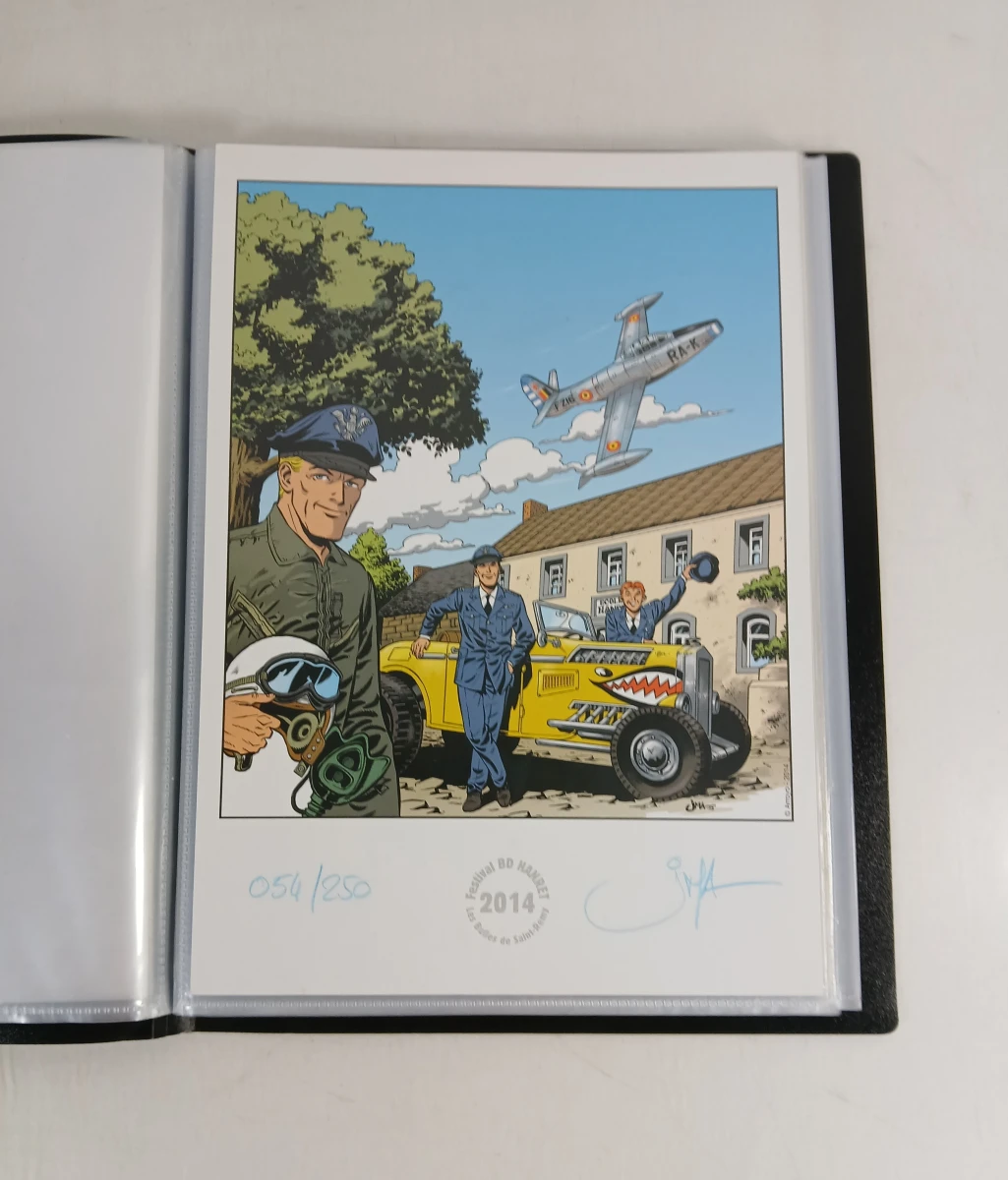 Gesigneerde Bakelandt stripboeken en genummerde stripprenten - foto 9