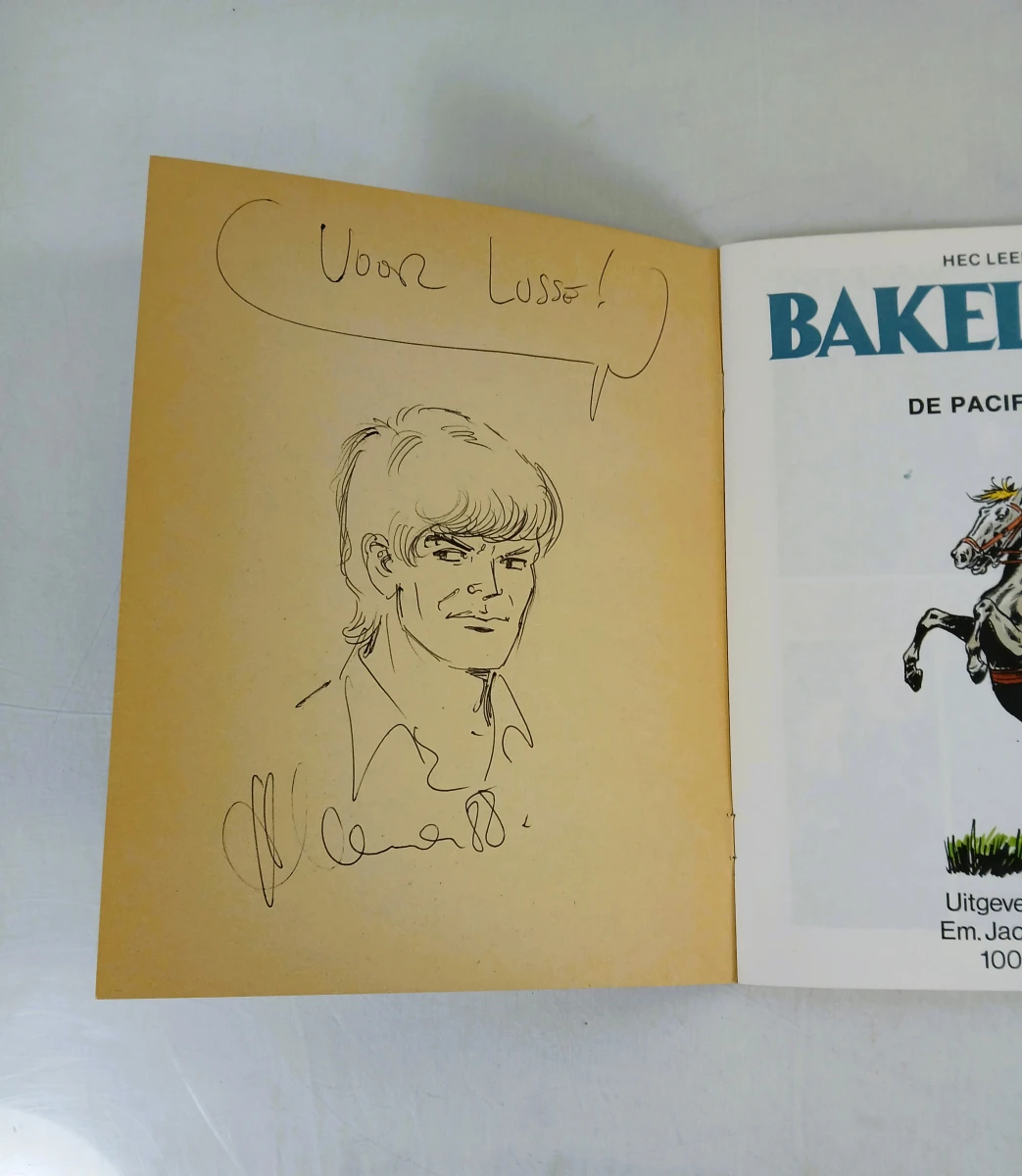Gesigneerde Bakelandt stripboeken en genummerde stripprenten - foto 3