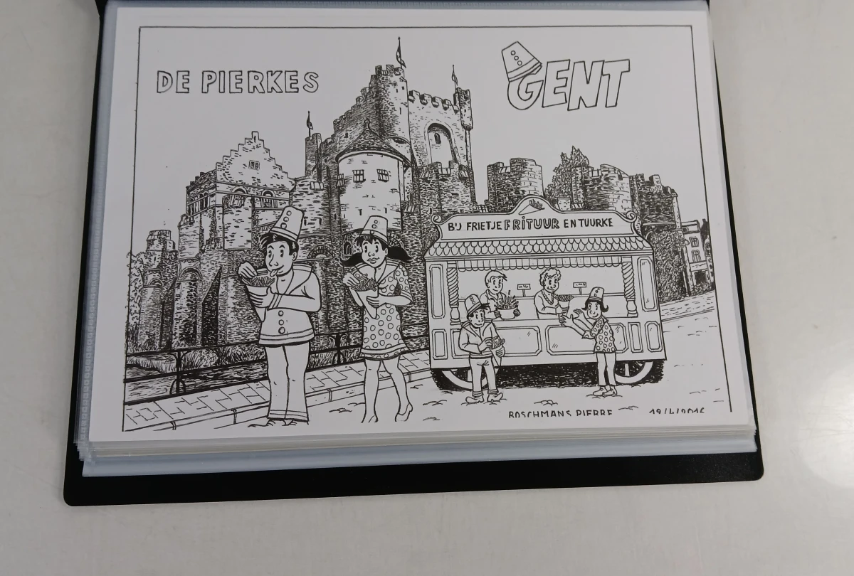 Gesigneerde Bakelandt stripboeken en genummerde stripprenten - foto 8