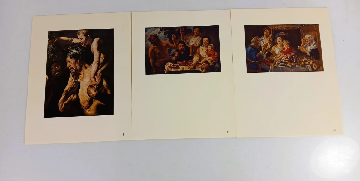 Set reproducties van klassieke schilderijen in map - foto 2