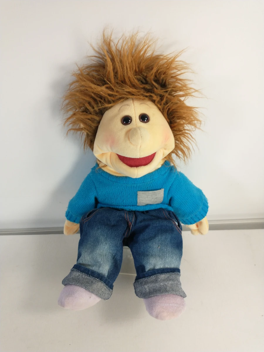 Set van 2 Living Puppets handpoppen jongen en meisje - foto 4