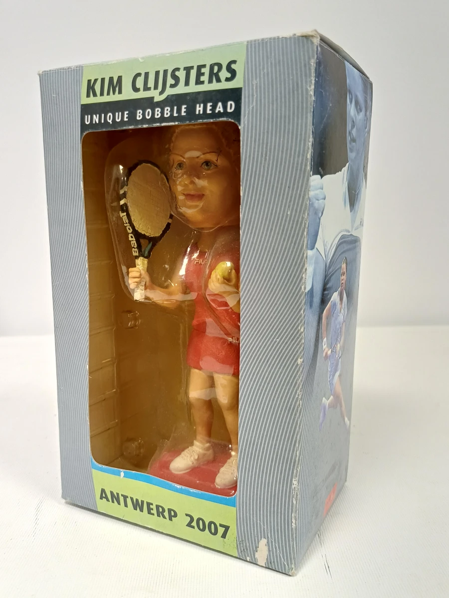 Lot Kim Clijsters bobble heads in originele doos - foto 2