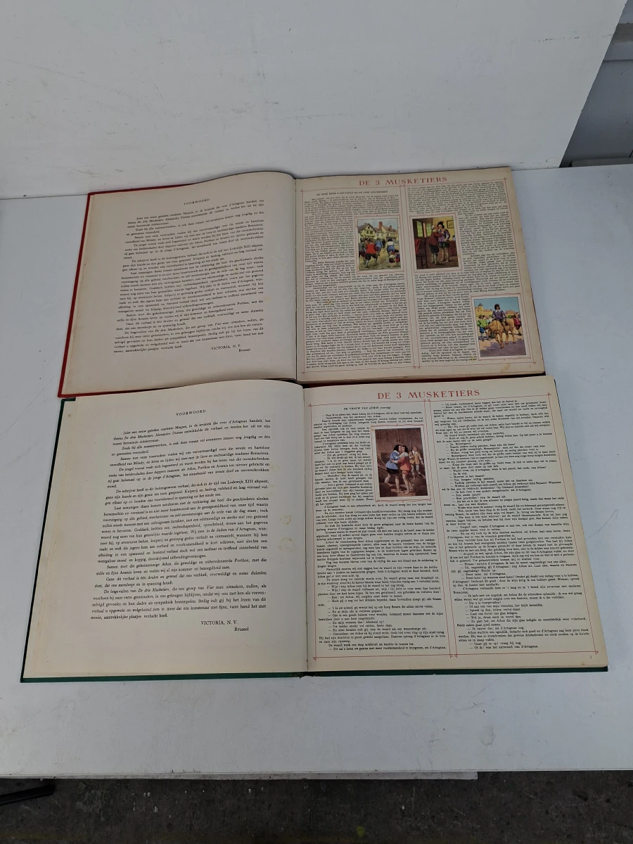 📚 Kavel van 4 Vintage Victoria Plaatjesalbums – Nostalgische Verzamelboeken 📚 - foto 6