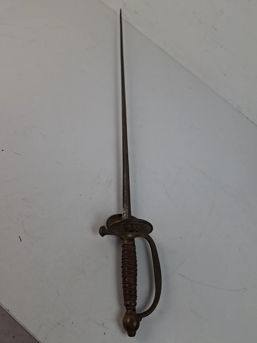 ⚔️ Antieke Militaire Degen met Adelaar-Embleem – Uniek Historisch Verzamelobject ⚔️ - foto 5