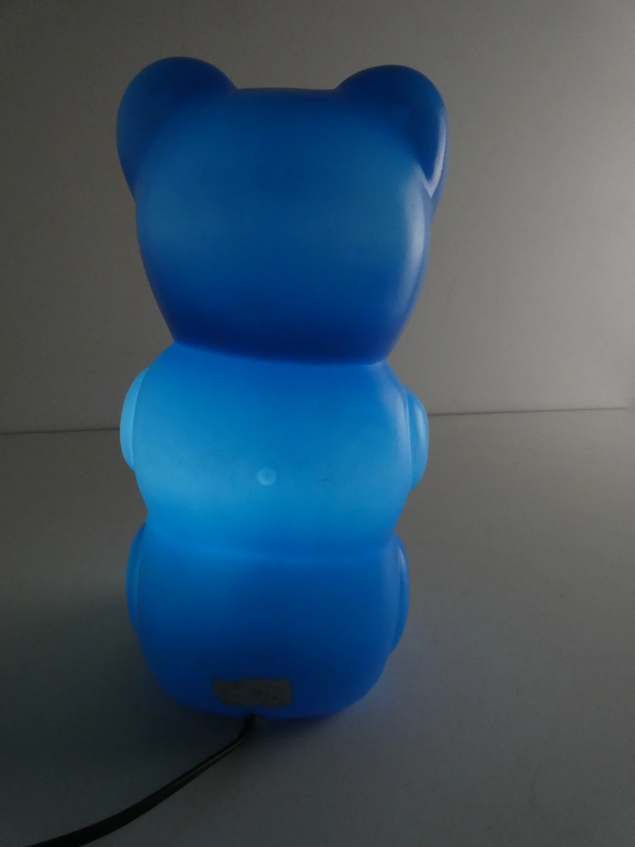 Blauwe beer nachtlampje - foto 3