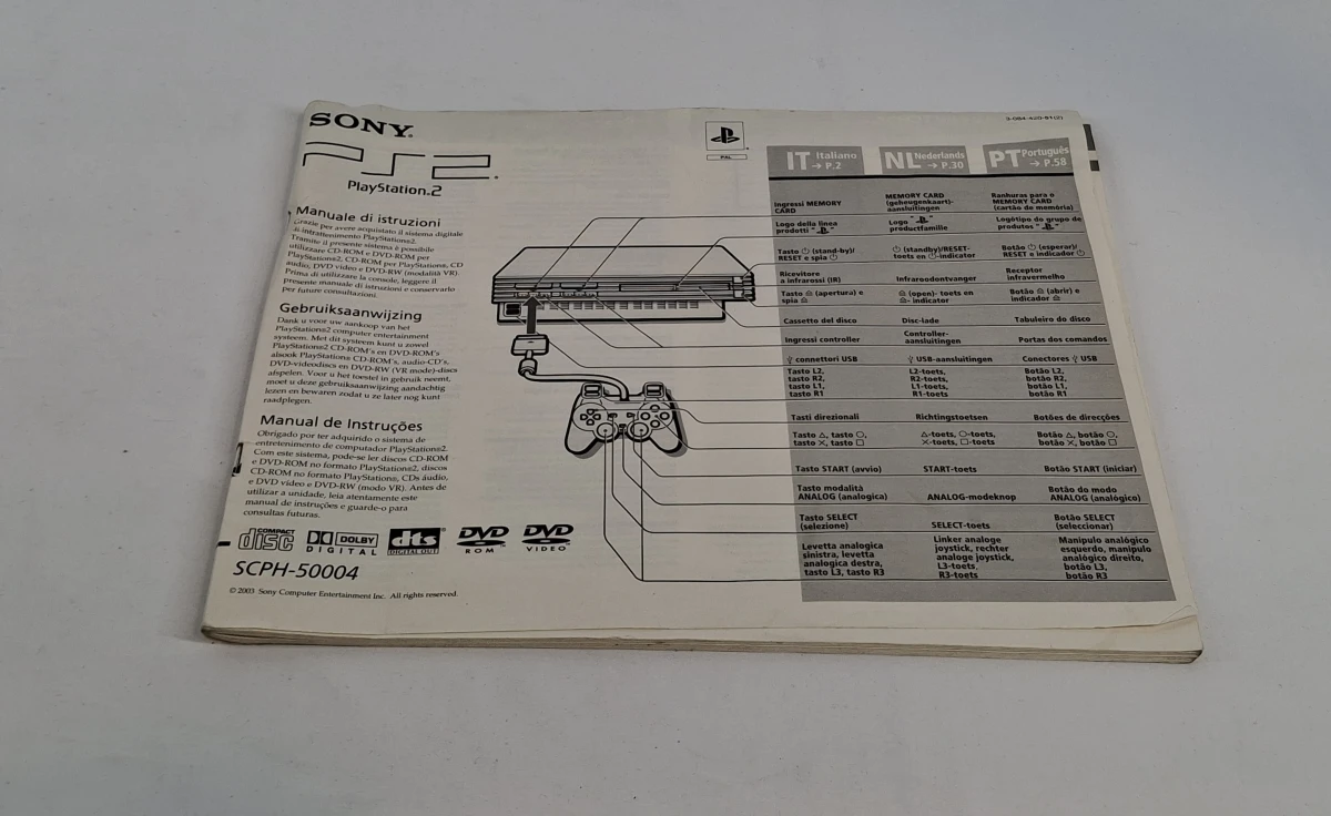 PlayStation 2 console met originele doos, 3 spellen en accessoires - foto 6