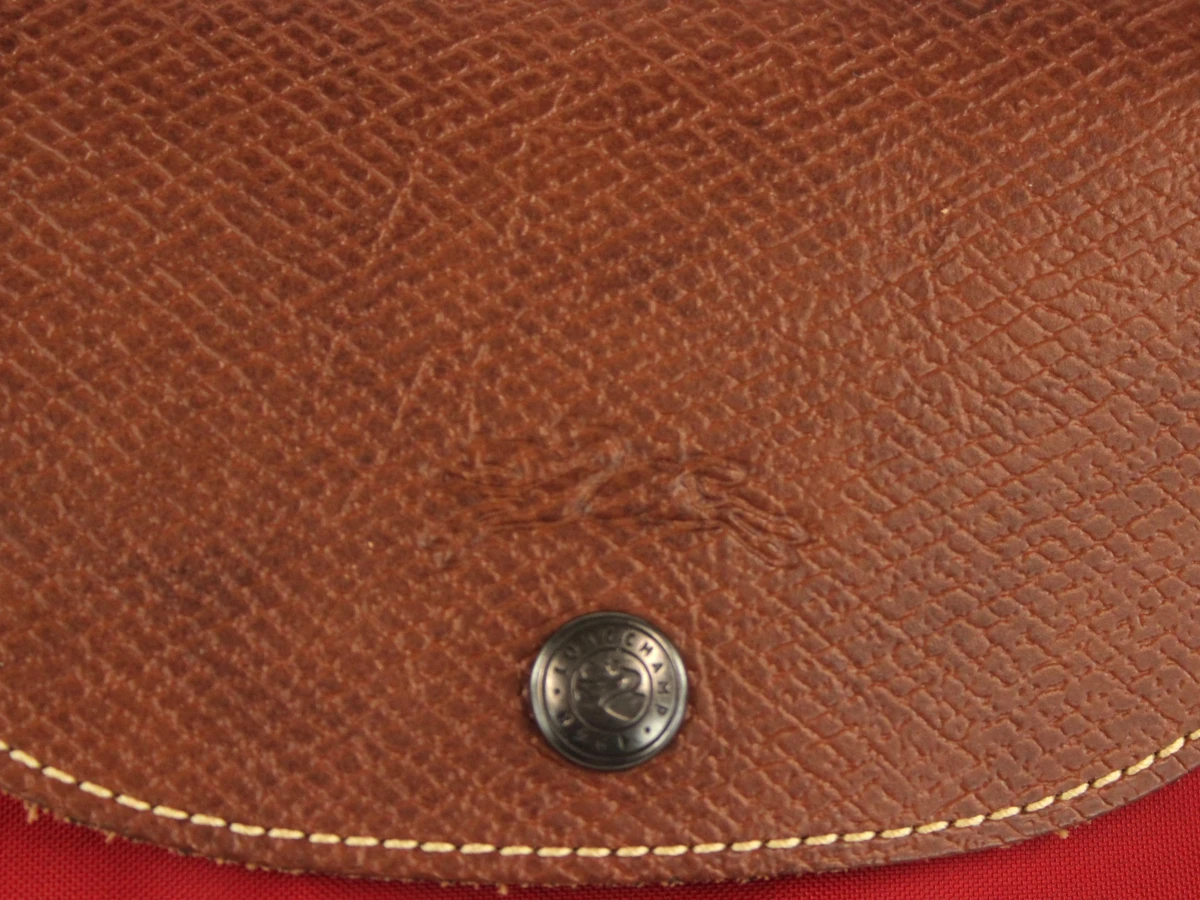 Rode Longchamp tas van de Pliage collectie - foto 2