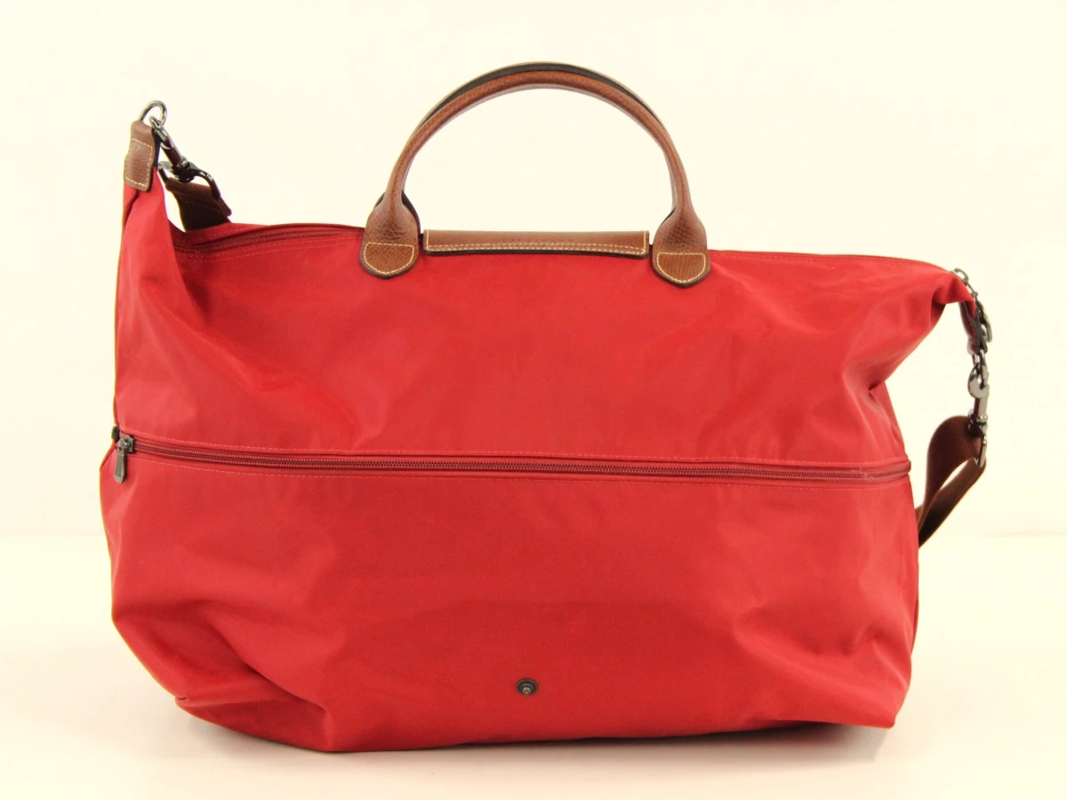 Rode Longchamp tas van de Pliage collectie - foto 5