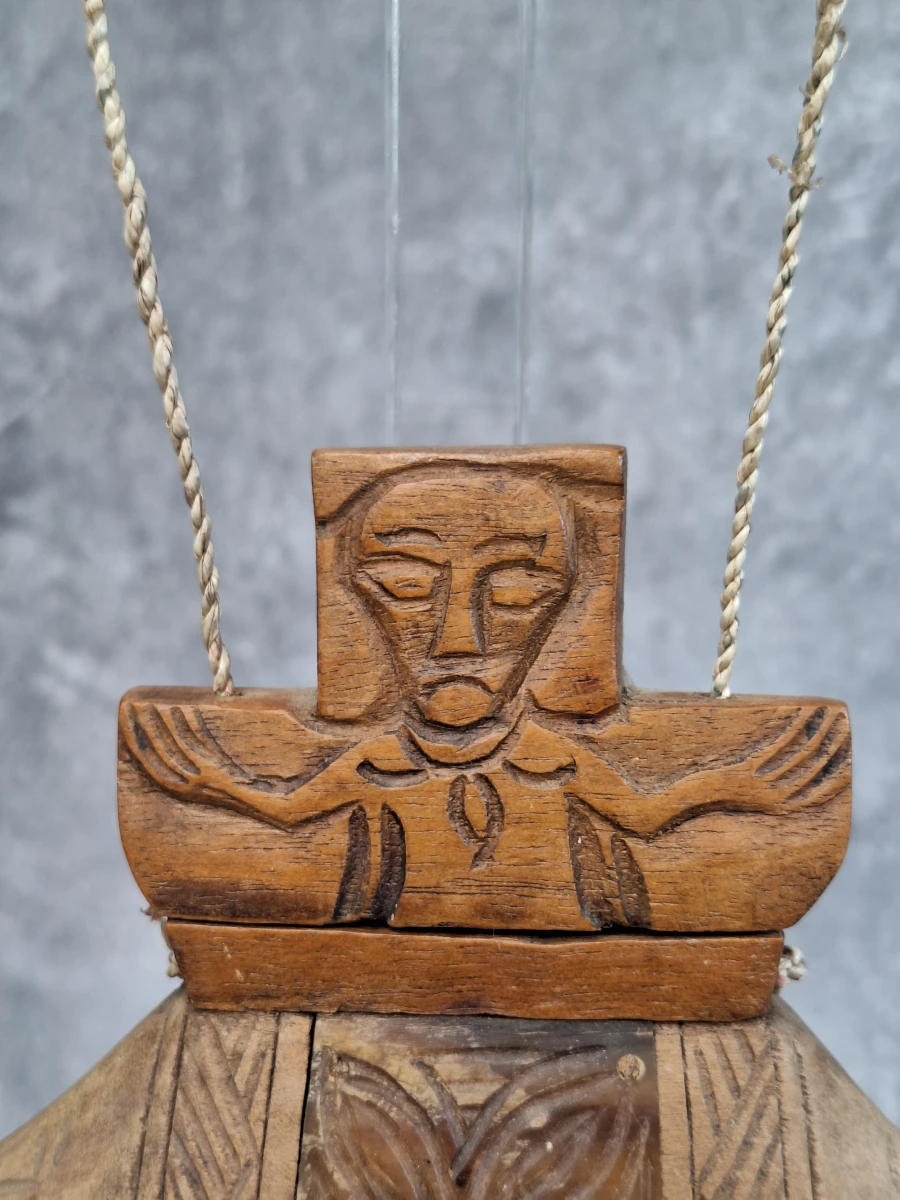 Toraja handgesneden houten betelnootdoosjes uit Sulawesi - Indonesië - foto 4