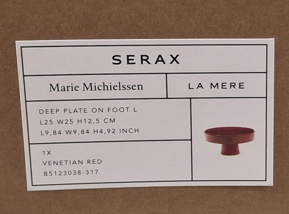 Schaal op voet SERAX La Mére - foto 6