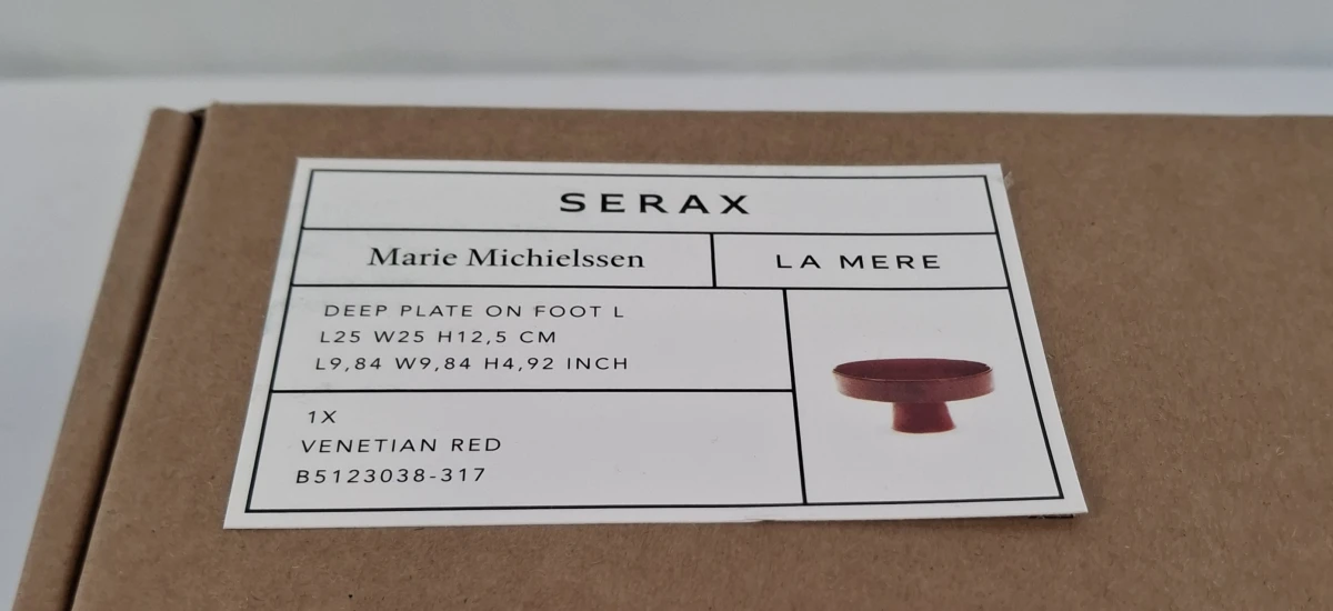 Schaal op voet SERAX La Mére - foto 5