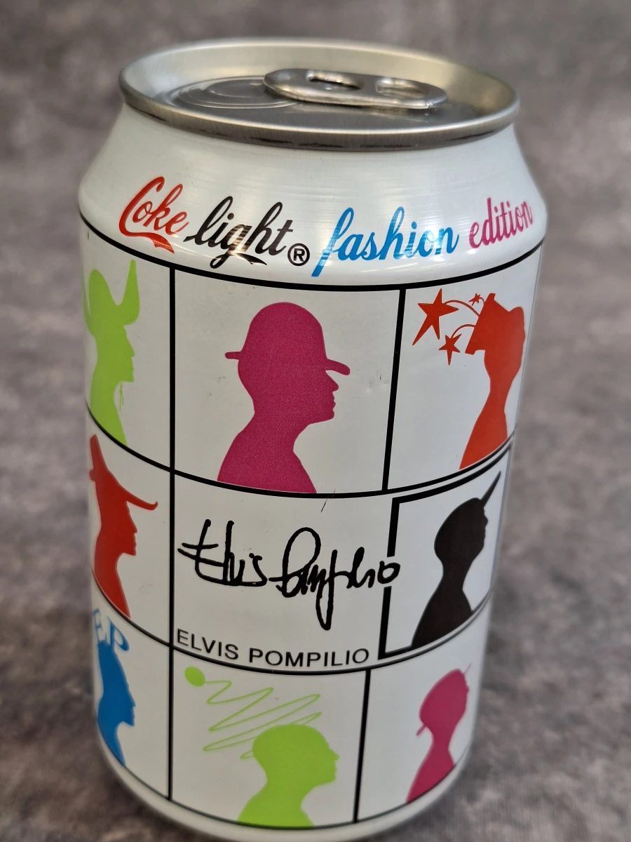 Set van 5 Coca-Cola Limited Fashion Edition Flessen & Blik - Marc Jacobs, Elvis Pompilio & Vintage Rose - foto 29