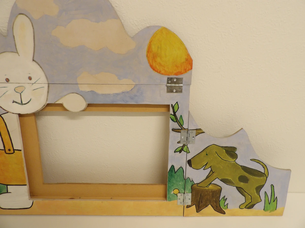 Handgemaakte Kamishibai (houten verteltheater) - foto 3