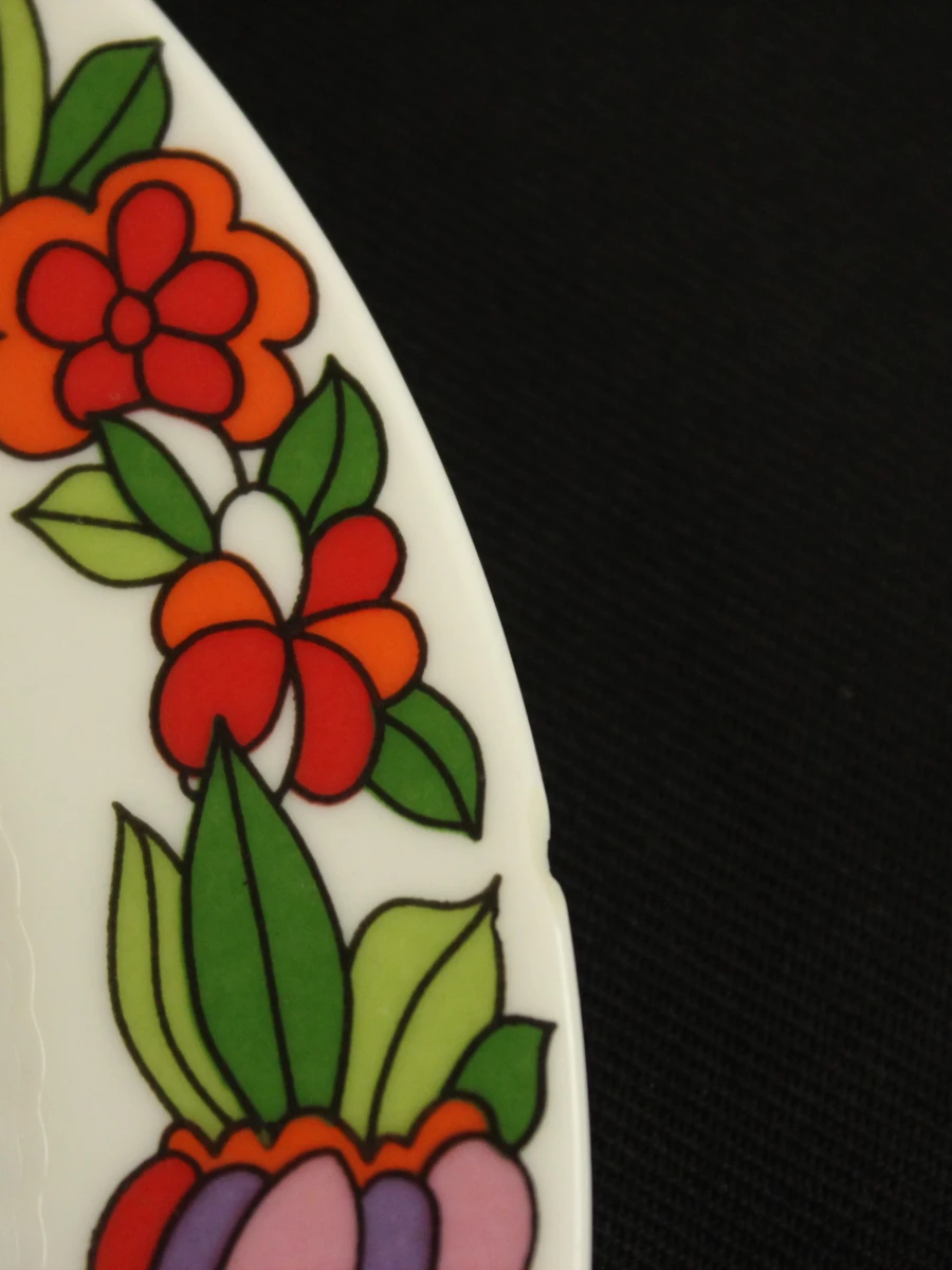 Vintage Kaiser 21-delig koffieservies met bloemmotief - foto 10