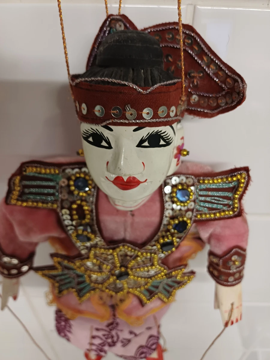 2 Indiase Kathputli-marionetten - foto 9
