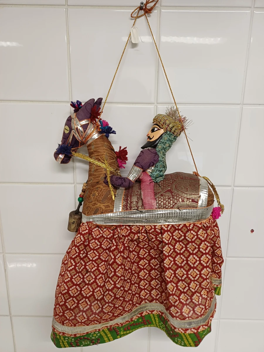 2 Indiase Kathputli-marionetten - foto 3