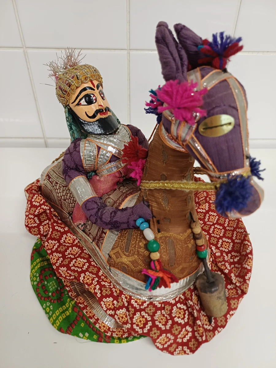 2 Indiase Kathputli-marionetten - foto 4