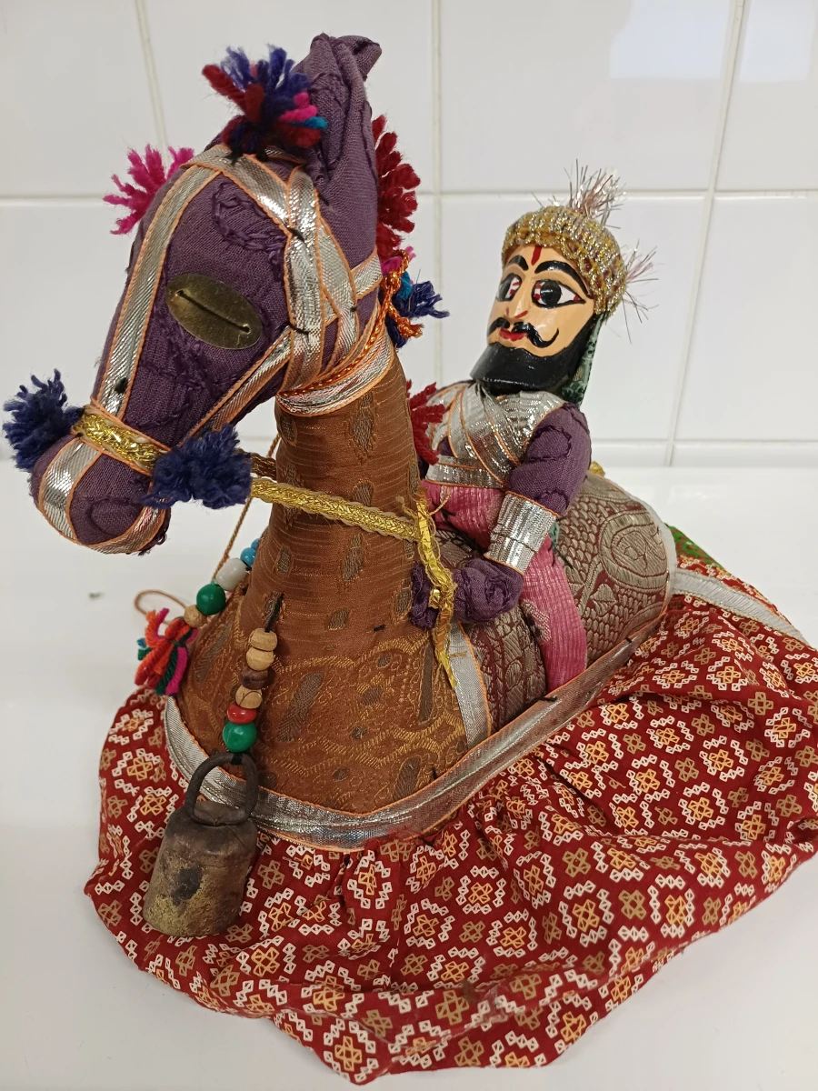 2 Indiase Kathputli-marionetten - foto 5