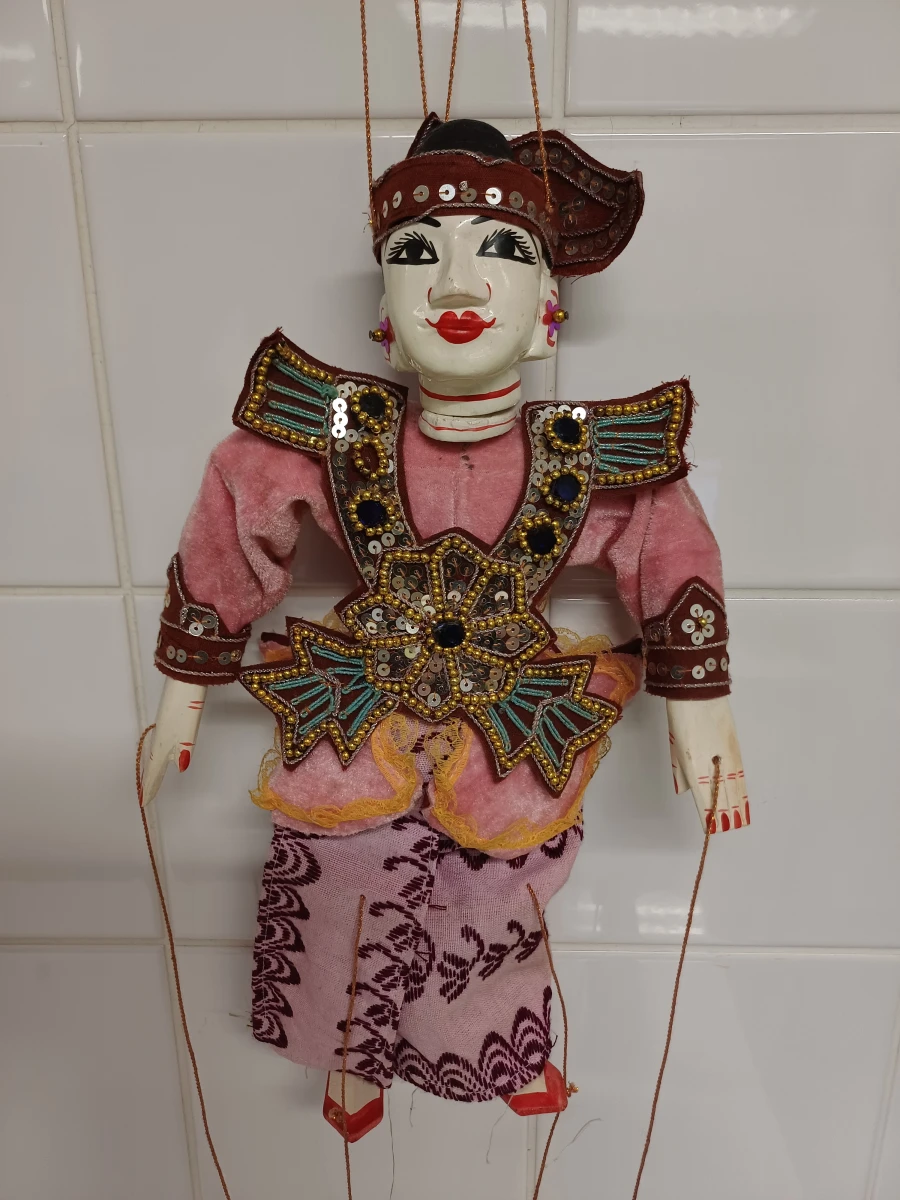 2 Indiase Kathputli-marionetten - foto 8