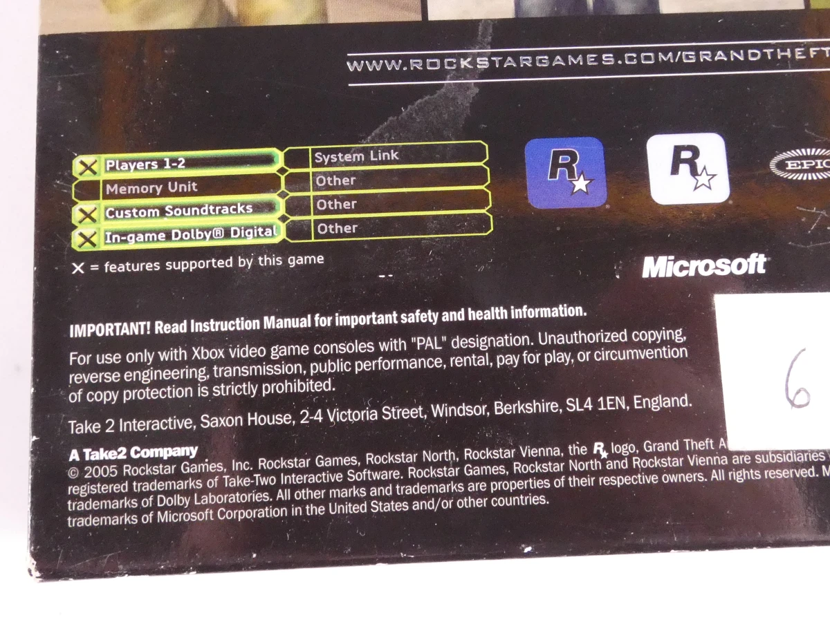 Xbox games Grand Theft Auto Trilogy en The Dukes of Hazzard - foto 10