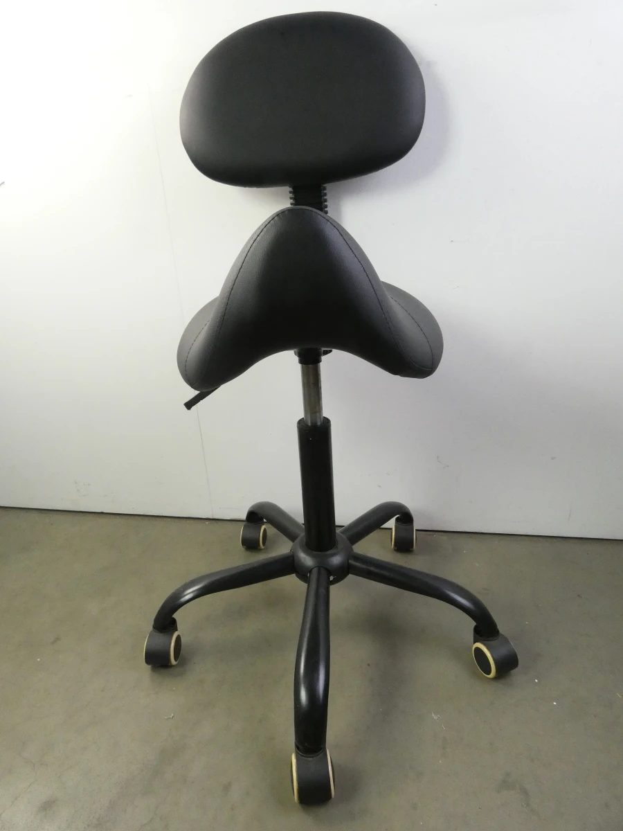 Ergonomische zadelkruk met rugleuning - foto 2