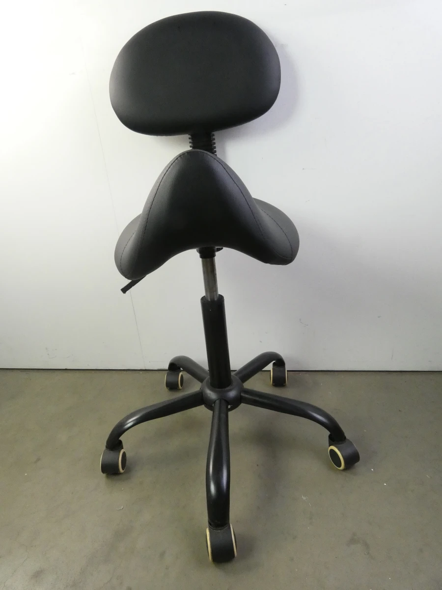 Ergonomische zadelkruk met rugleuning - foto 3