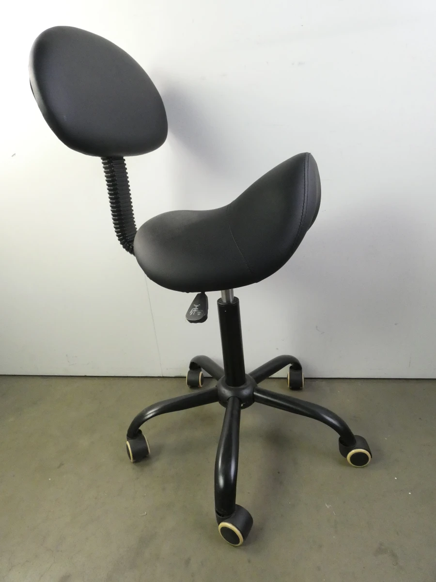 Ergonomische zadelkruk met rugleuning - foto 4