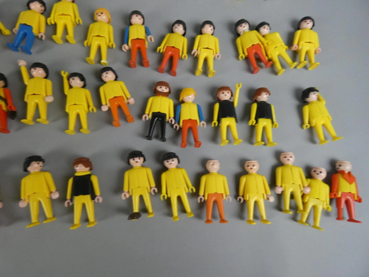 Lot Playmobil popjes - geel - foto 5