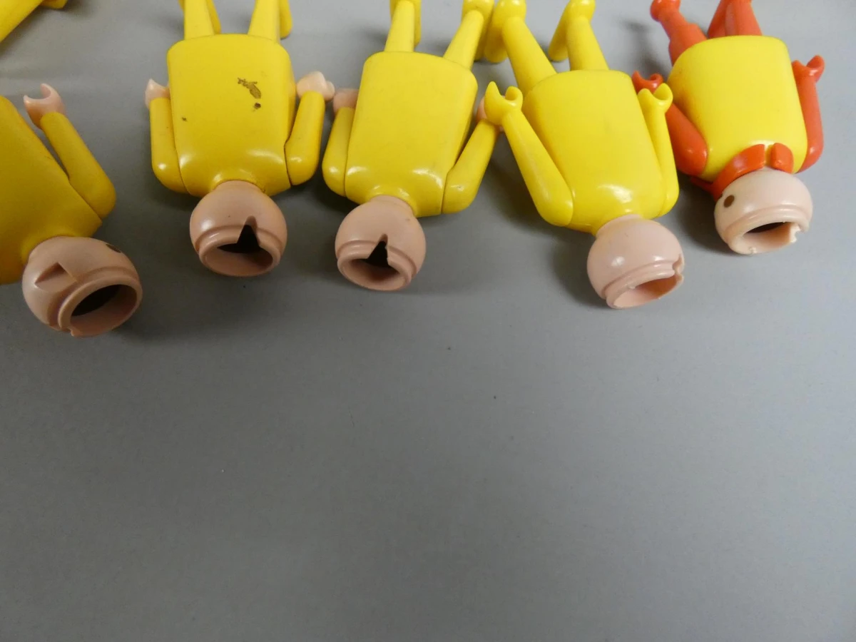 Lot Playmobil popjes - geel - foto 6