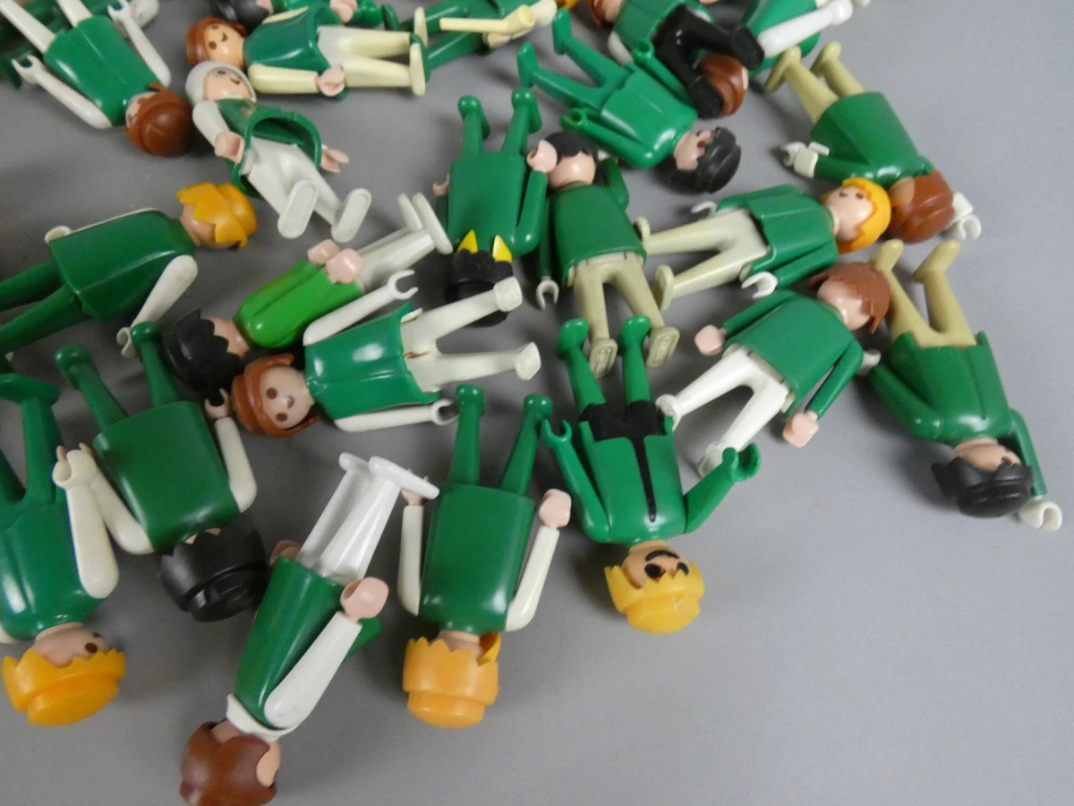 Lot Playmobil popjes - groen - foto 5