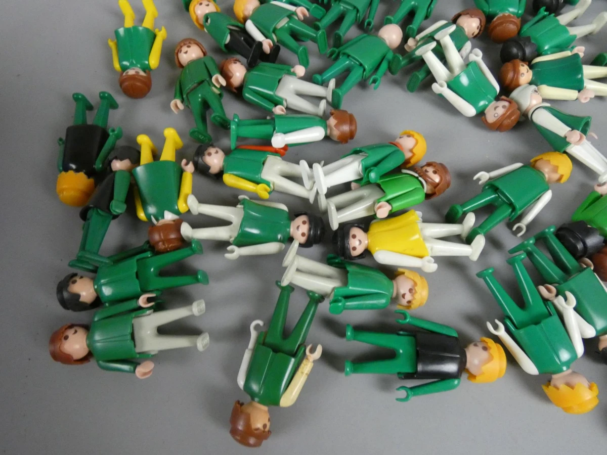 Lot Playmobil popjes - groen - foto 3