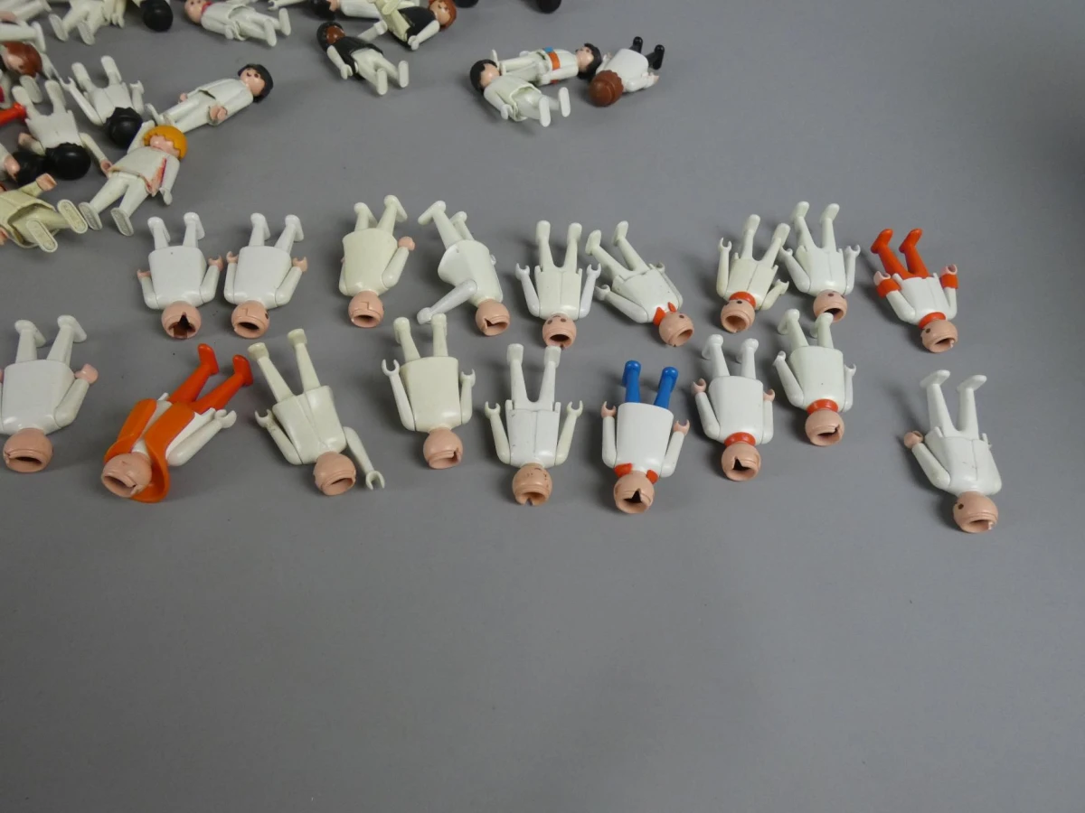 Lot Playmobil popjes - Wit - foto 6