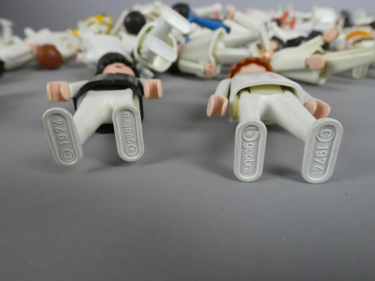 Lot Playmobil popjes - Wit - foto 7