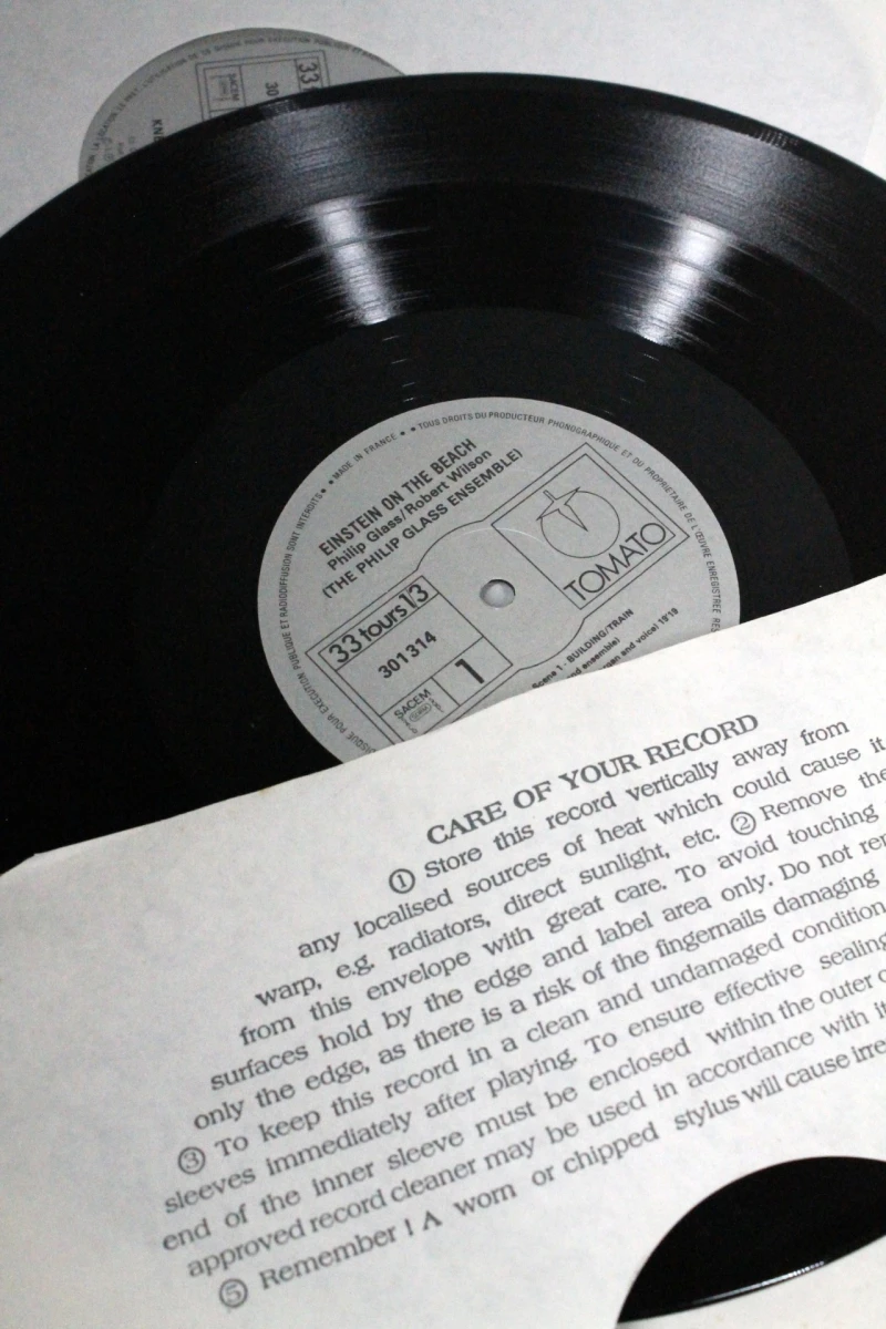 Vinylbox Einstein on the Beach - Philip Glass & Robert Wilson - foto 5