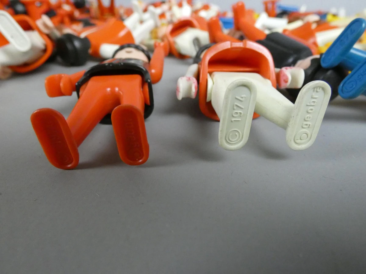 Lot Playmobil popjes - Rood - foto 7
