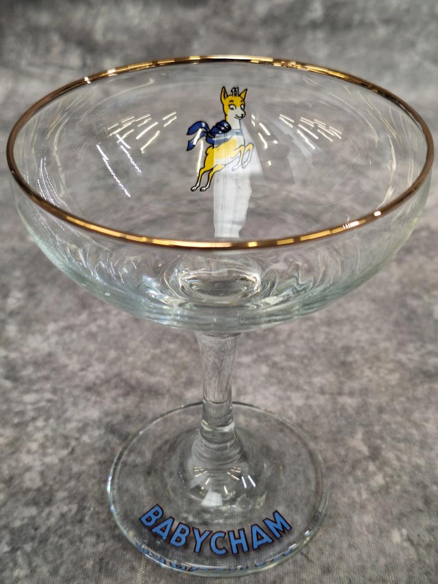 6 Vintage Babycham champagnecoupes uit de jaren 70 - foto 4