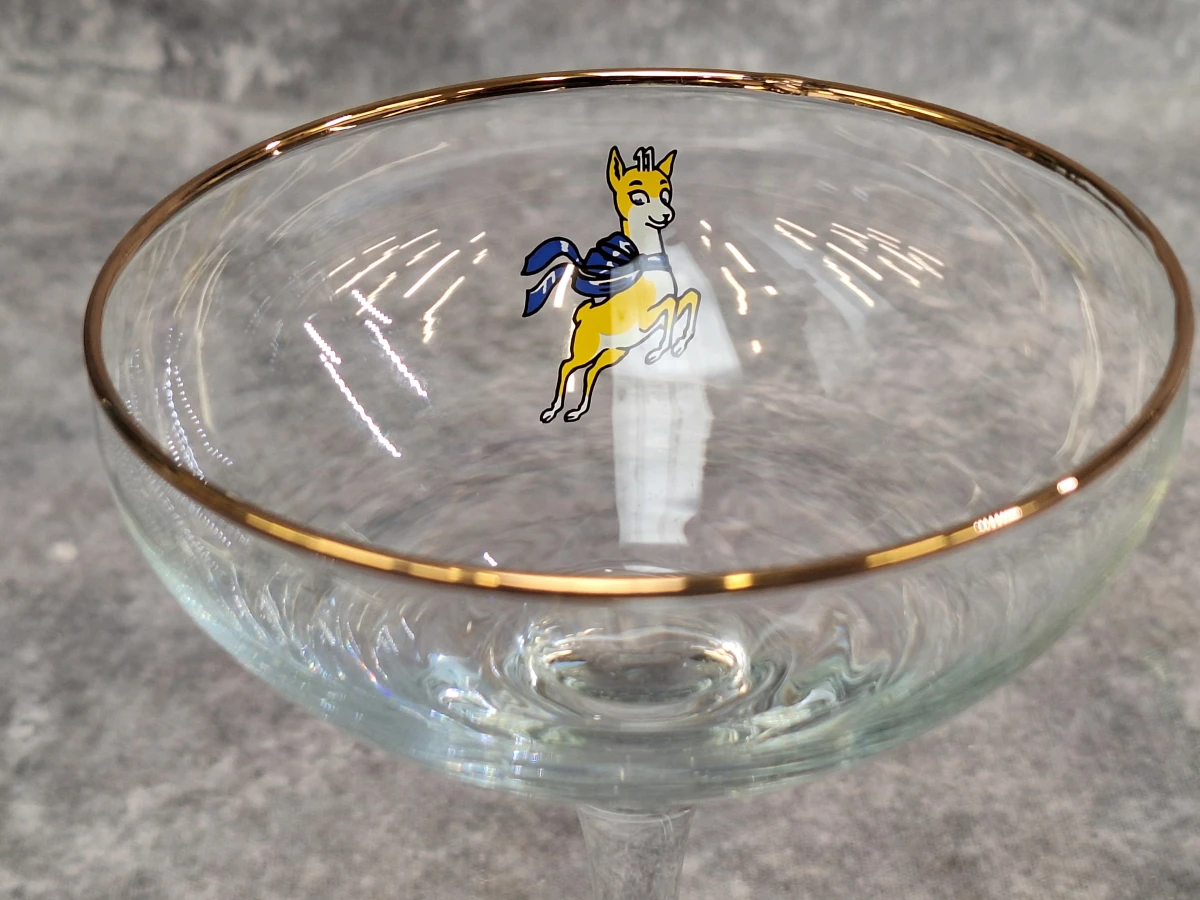6 Vintage Babycham champagnecoupes uit de jaren 70 - foto 5