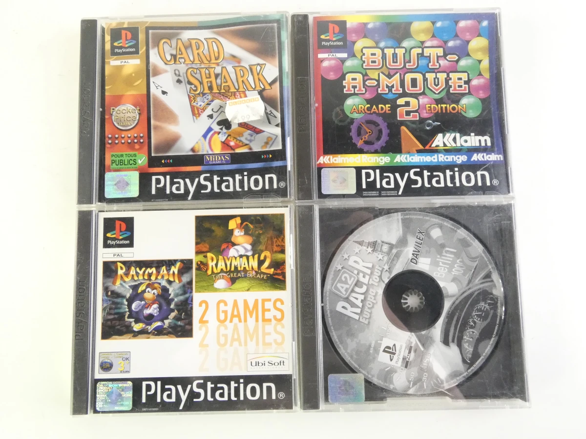 Lot van 12 originele PlayStation 1 - PS1 - PAL-games - foto 11