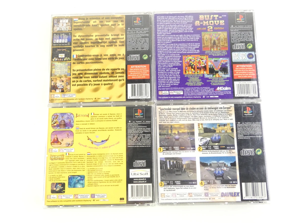 Lot van 12 originele PlayStation 1 - PS1 - PAL-games - foto 12