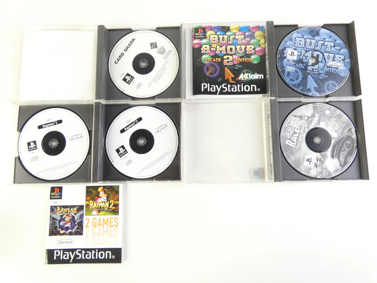 Lot van 12 originele PlayStation 1 - PS1 - PAL-games - foto 13